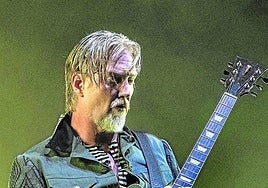 Homme, líder de Queens Of The Stone Age, que actuarán el viernes a las 00.20 horas.