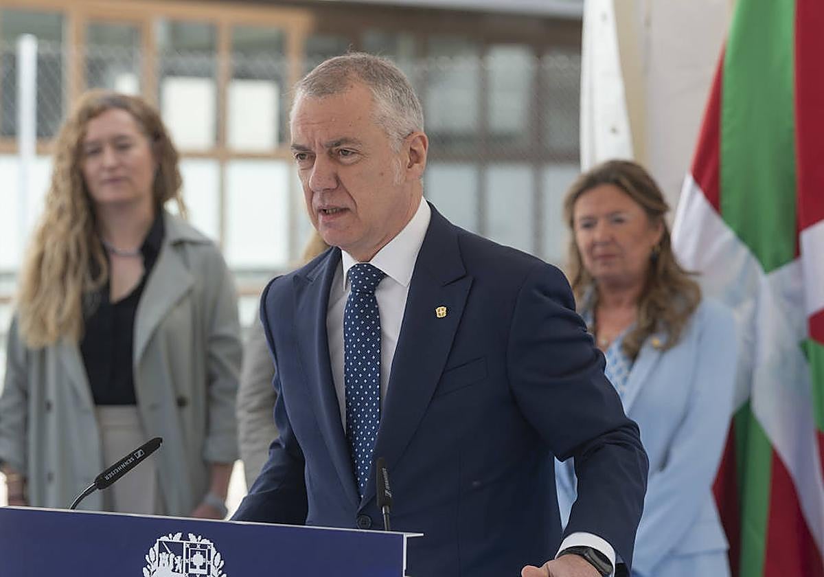 Urkullu defiende en su último acto como lehendakari la gestión en Osakidetza y rechaza las «críticas injustificadas»