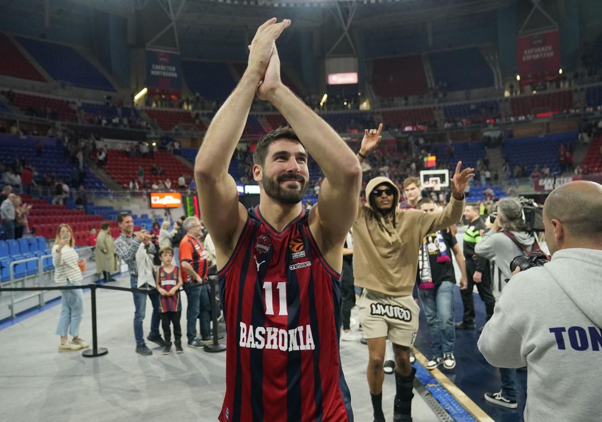 Dani Díez deja de ser jugador del Baskonia: «Ha sido increíble vestir esta camiseta»