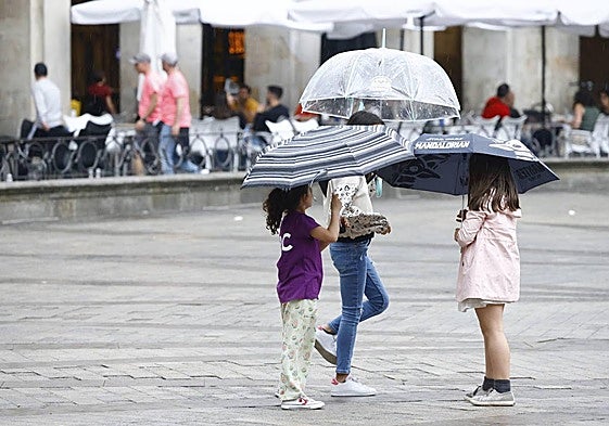 La lluvia será protagonista en las próximas horas.