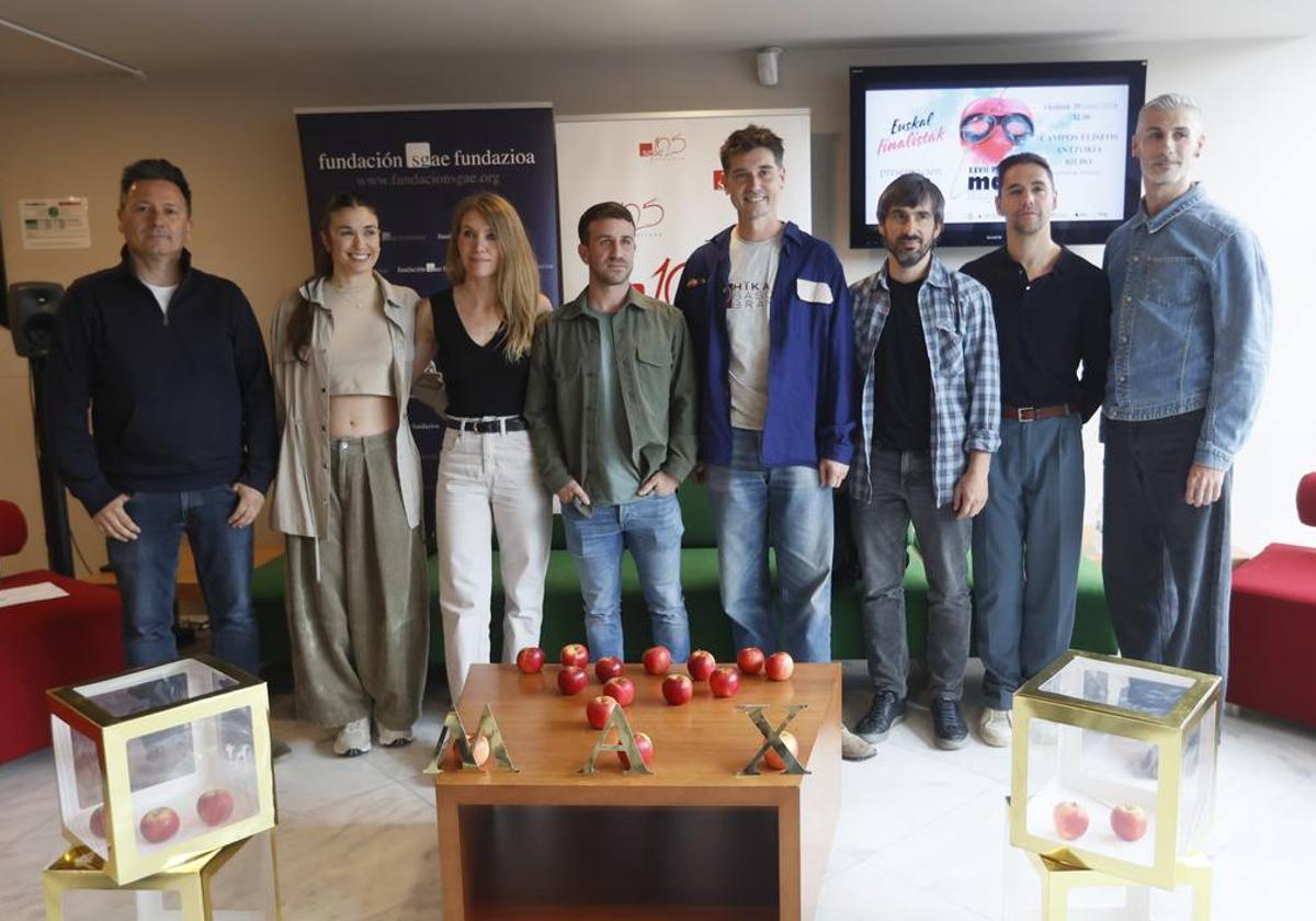 Finalistas vascos a los Premios Max en el Teatro Campos.