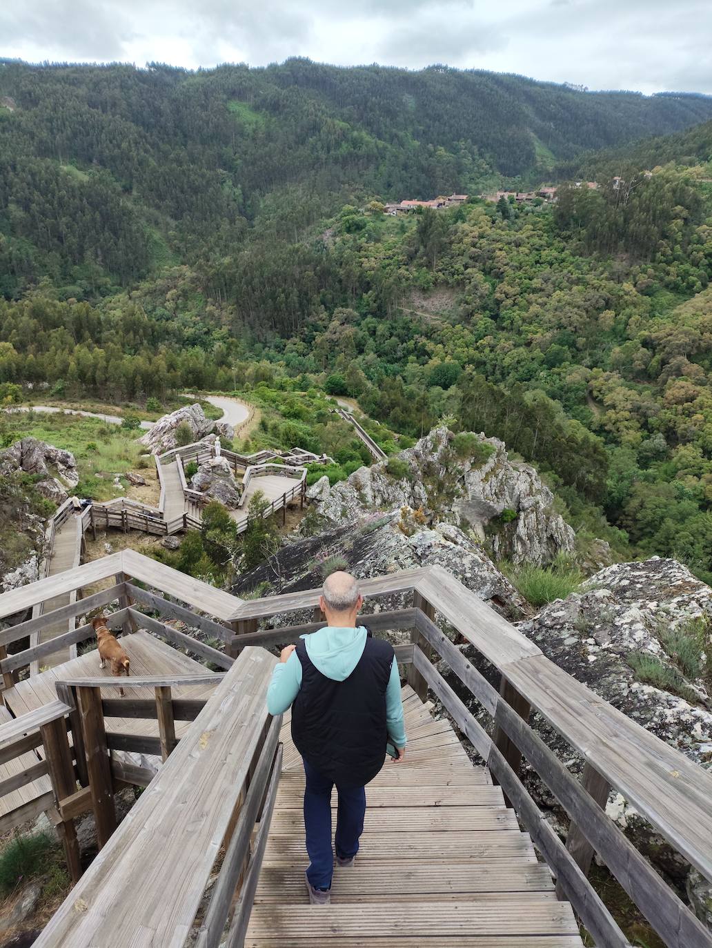 Imagen - Pasarela de Fragas de São Simão.