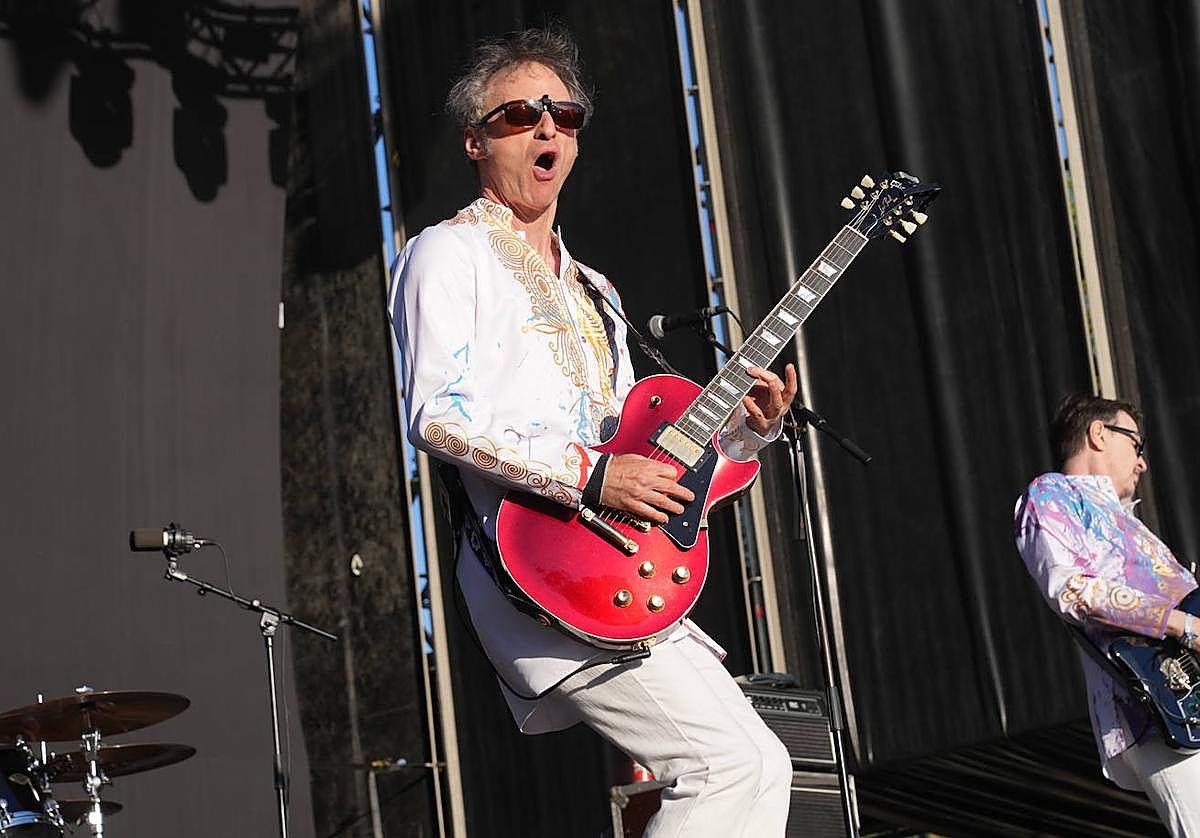 Redd Kross, durante su actuación este viernes en el Azkena.