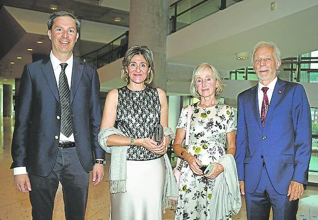 Enrique Pastor, Marta Alonso, Carmen Clerigué y Markus Schaub.