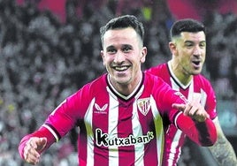 Berenguer celebra un gol ante el Girona.