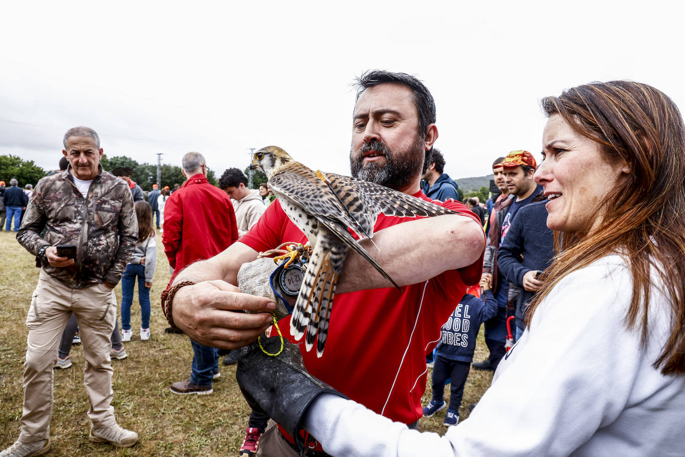 Fiesta de los cazadores vascos en Foronda
