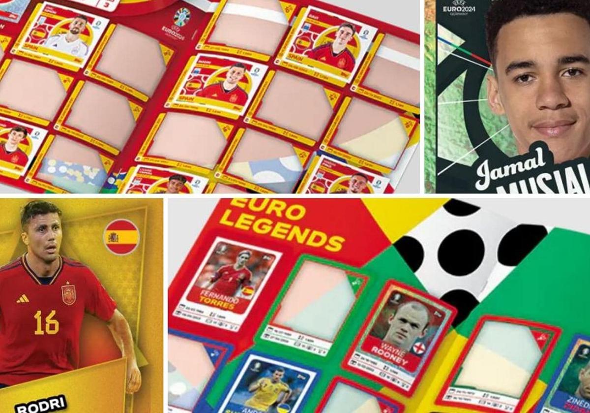 Cromos de la Eurocopa 2024.