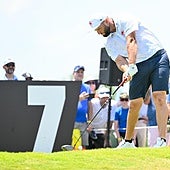 Rahm arriesgó para ganar pero no pudo