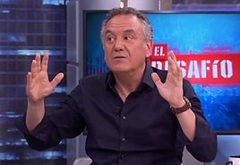 Brasero, en un momento de su entrevista con Pablo Motos.