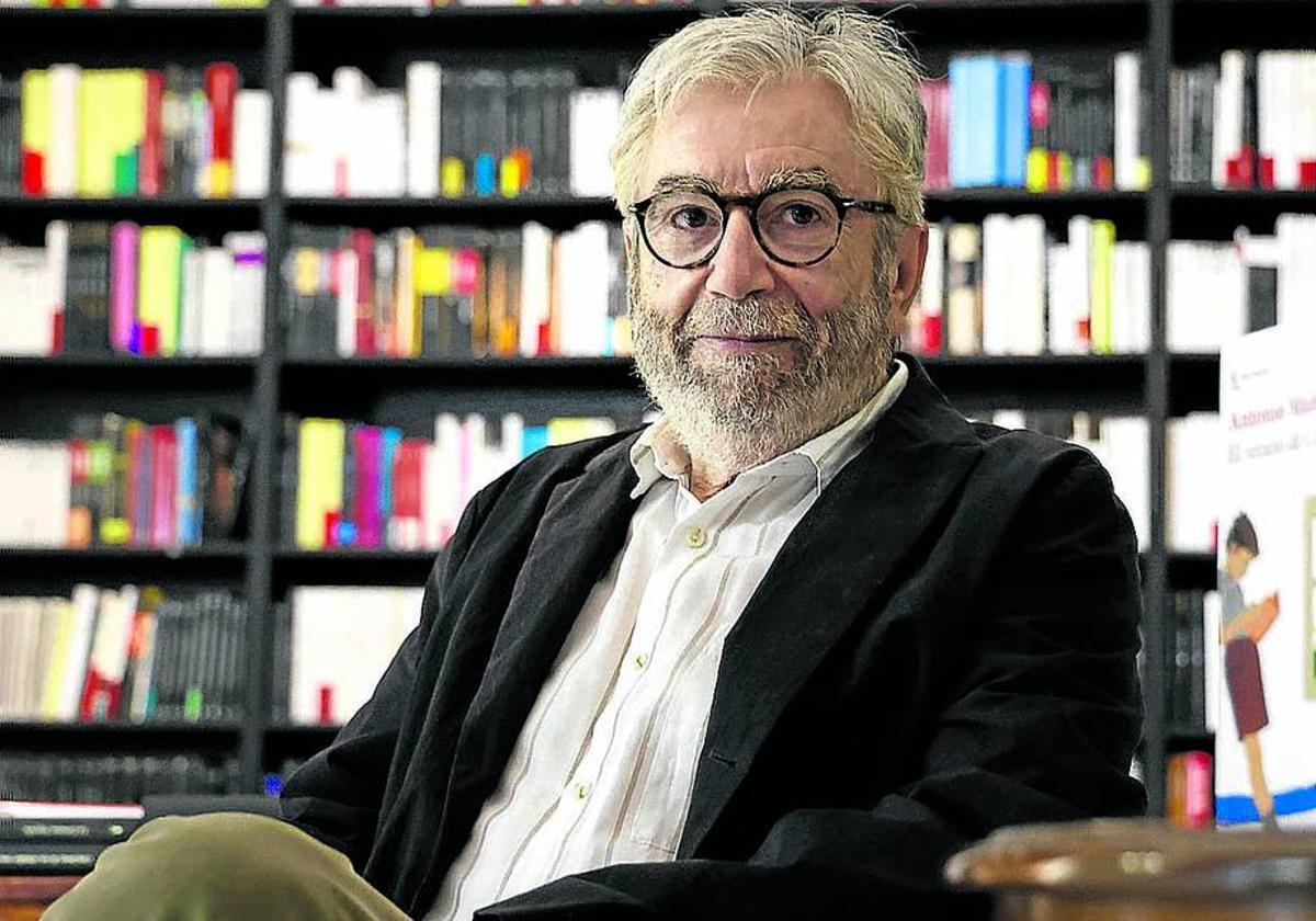El escritor Antonio Muñoz Molina.
