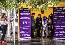 Servicio de acompañamiento en las fiestas de Santurtzi.