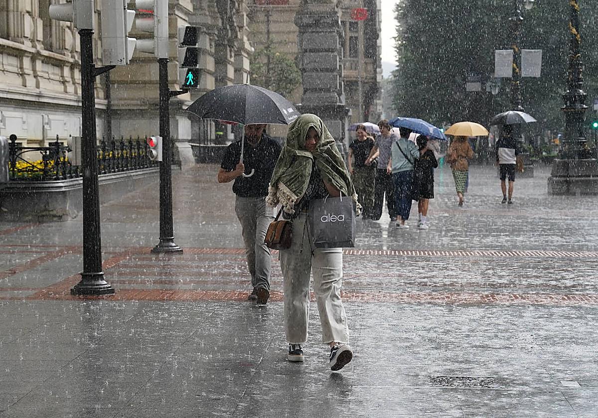 Así será el paso de la DANA por Bizkaia: fuertes lluvias y bajón de las temperaturas el fin de semana