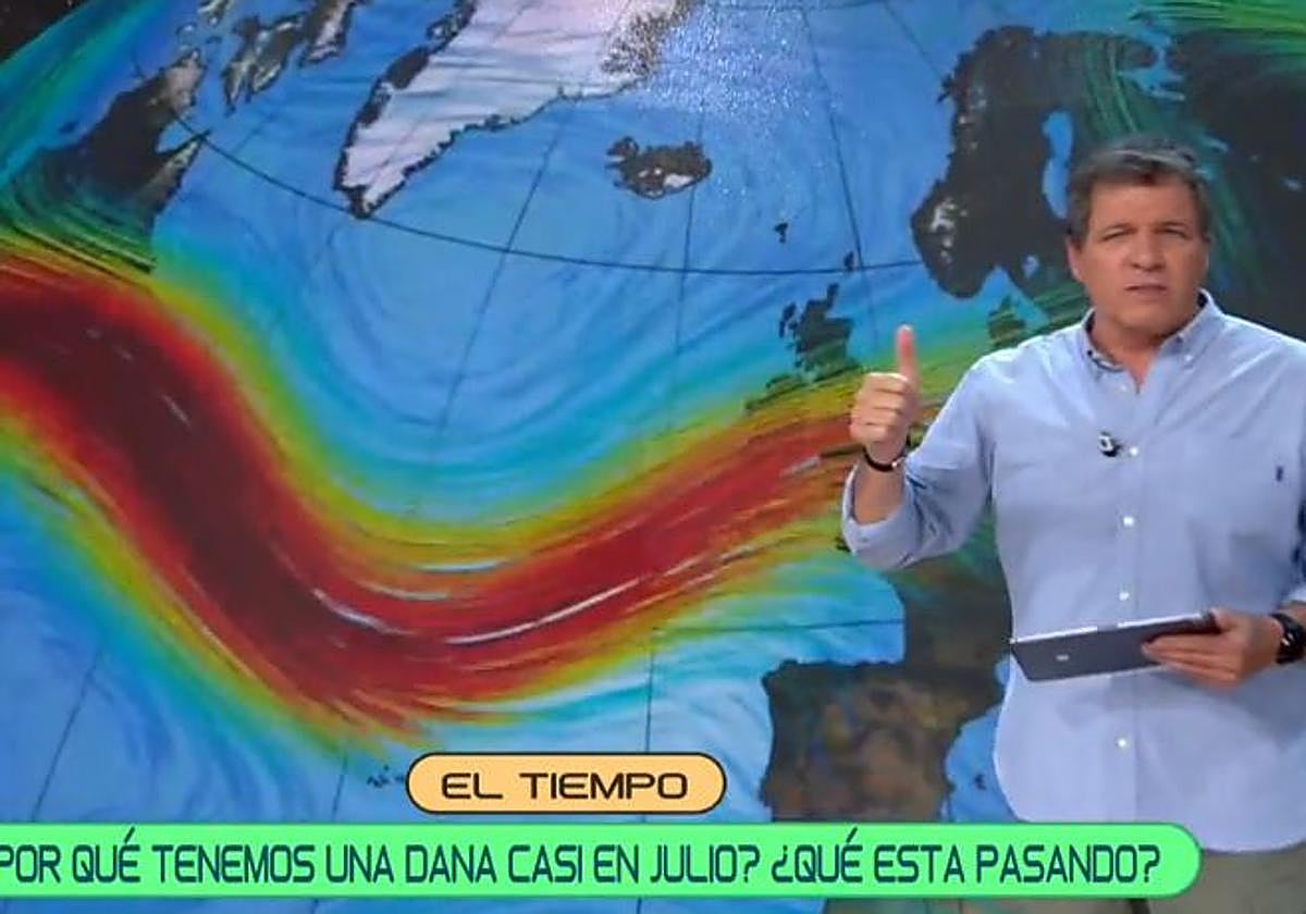 Mario Picazo explica por qué llega a España una DANA casi en julio