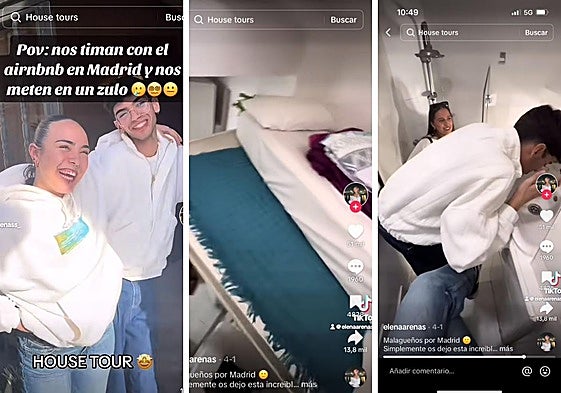 El último 'piso' turístico en Madrid: un bajo sin ventanas ni habitaciones y con escaleras metálicas