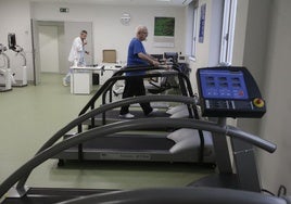 Gimnasio de rehabilitación cardiaca del HUA Txagorritxu