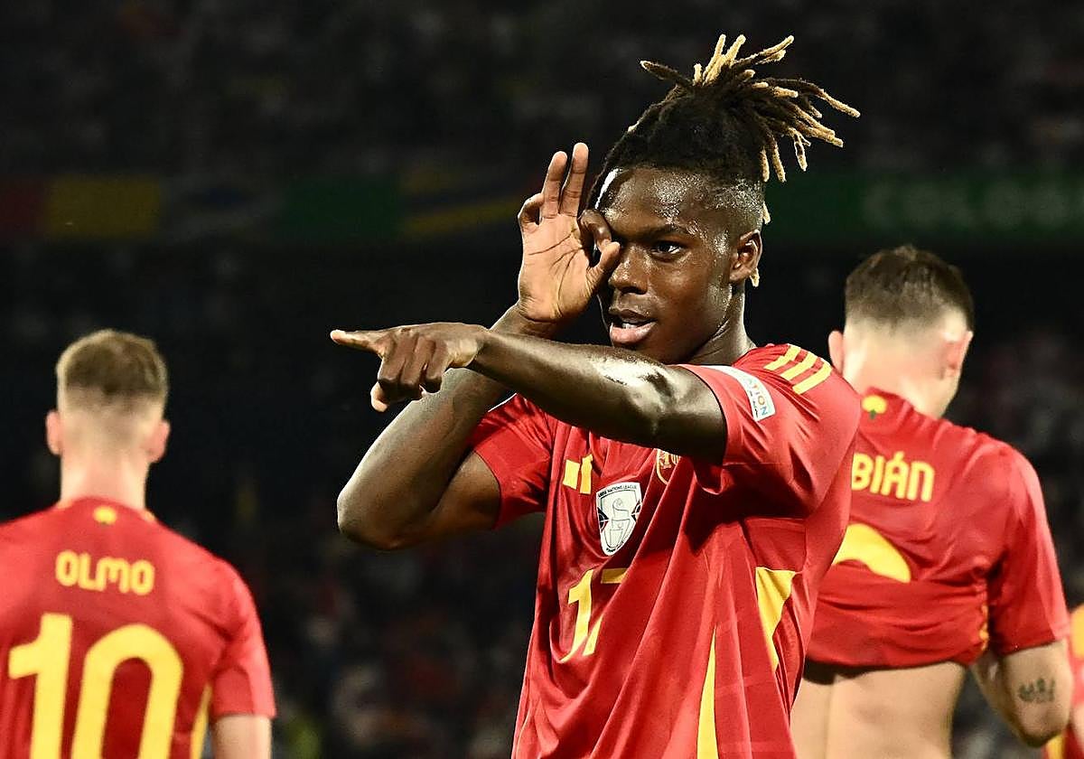 El récord de Nico Williams que no se ve en Europa desde 1980