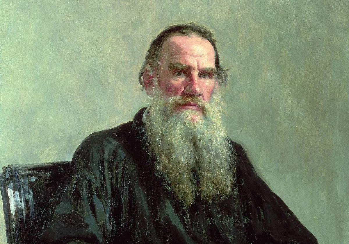 Retrato de Tolstoi.