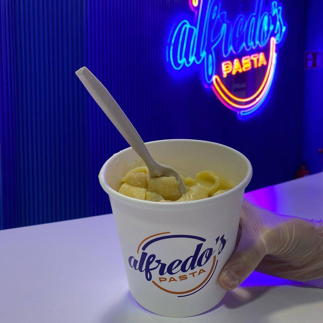 Formato para llevar de las pastasAlfredo