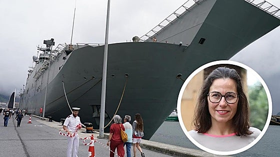 La alcaldesa de Getxo dice que la presencia de la Armada es una «imposición» que «niega la identidad de Euzkadi como nación»