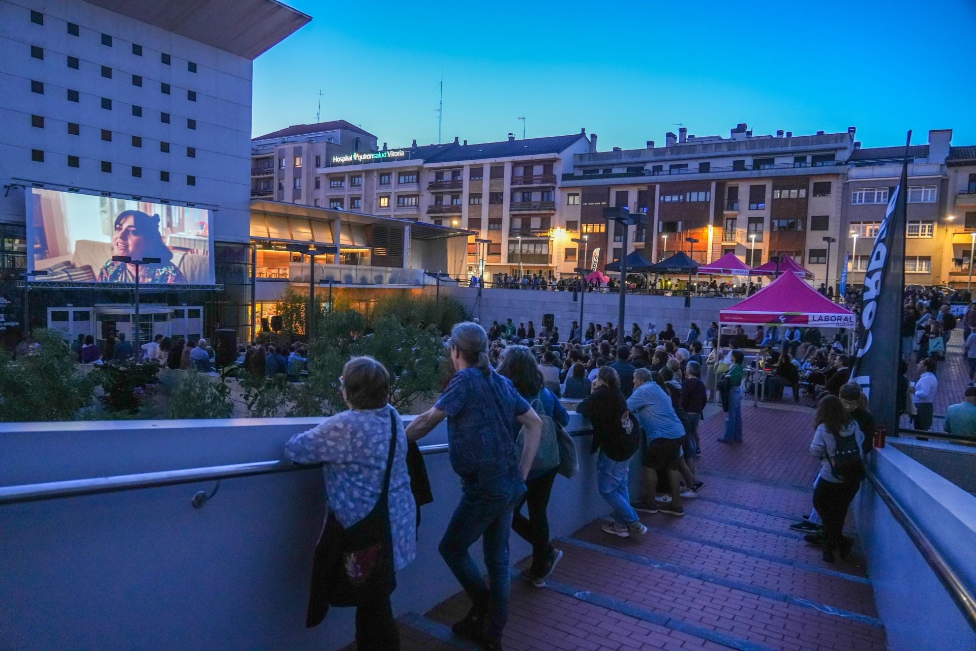 Espectáculo de Korterraza.