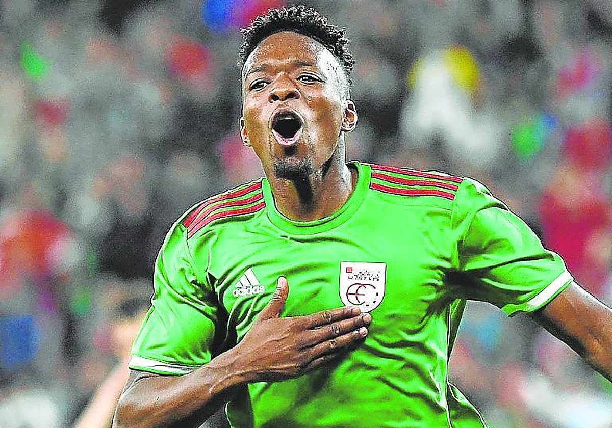 Djaló ya sabe lo que es marcar en San Mamés.