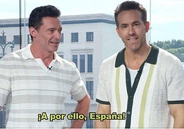 Ryan Reynolds y Hugh Jackman se declaran hinchas de La Roja: «Apoyo a España al 110%»