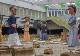 1980ko belaunaldiko 10 erraldoi eta 1988ko belaunaldiko 5 bikote jarri dituzte ikusgai.