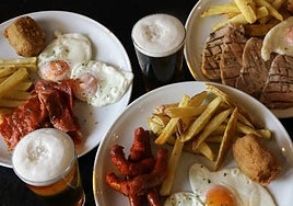 Plato típico de Sanfermines.