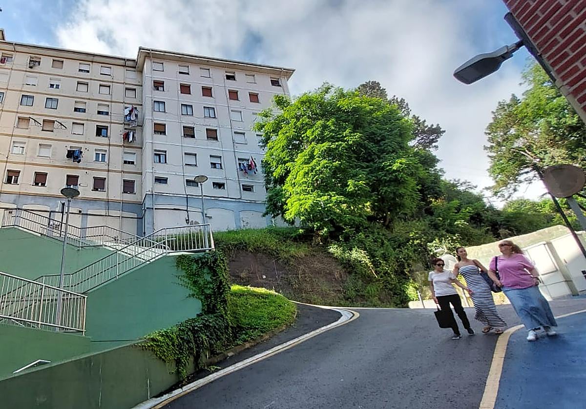 Los accesos a la zona alta del área residencial de Zarragoitxi resultan en la actualidad «muy incómodas» para los servicios de emergencia como ambulancias y bomberos.