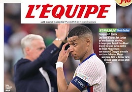 Del 'No pasarán' al 'Desenmascarados', la portada más esperada de L'Equipe