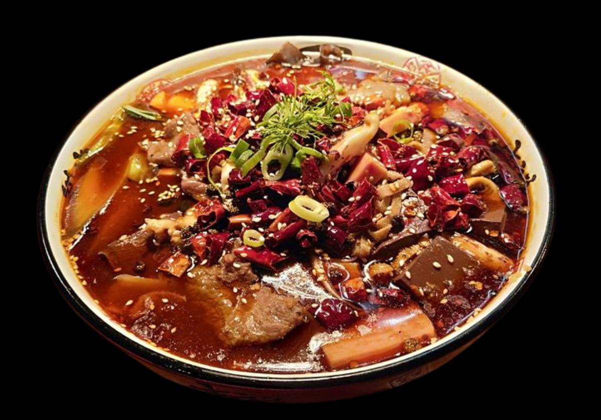 Plato de Mao Xue Wang