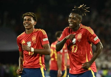 El cumpleaños más especial de Nico Williams y Lamine Yamal | El Correo