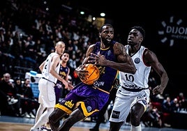 Marvin Jones, con la camiseta del Hapoel Holon, donde jugó hace dos temporadas.