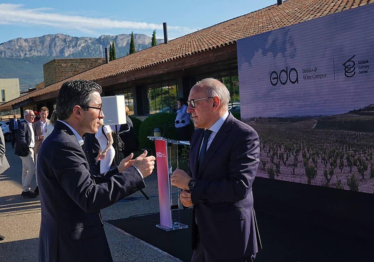 «El proyecto nace para colocar a Rioja Alavesa entre las grandes regiones del mundo del vino», elogia el diputado general