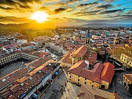 Iglesia de San Vicente, el mirador de Gasteiz.