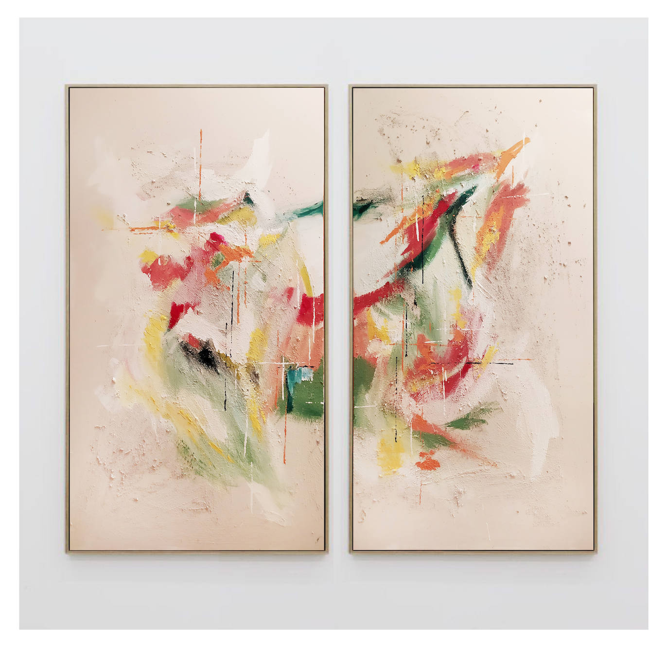 Elisa, la interiorista que llena las casas en Bizkaia de sus propias obras de arte