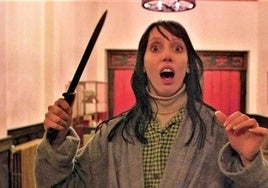 Shelley Duvall, la actriz que interpretó a Wendy Torrance en 'El resplandor'.