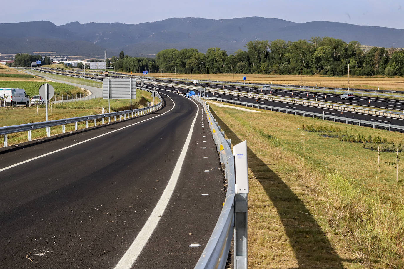 Estreno de la autovía desde Álava hacia Rioja Alavesa