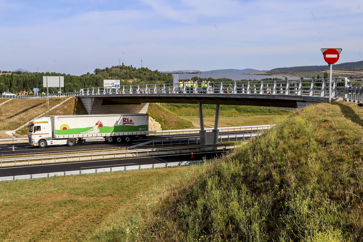 Estreno de la autovía desde Álava hacia Rioja Alavesa