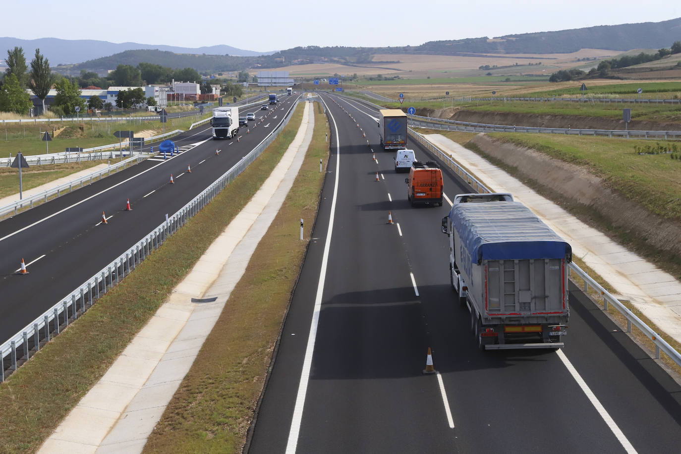 Estreno de la autovía desde Álava hacia Rioja Alavesa