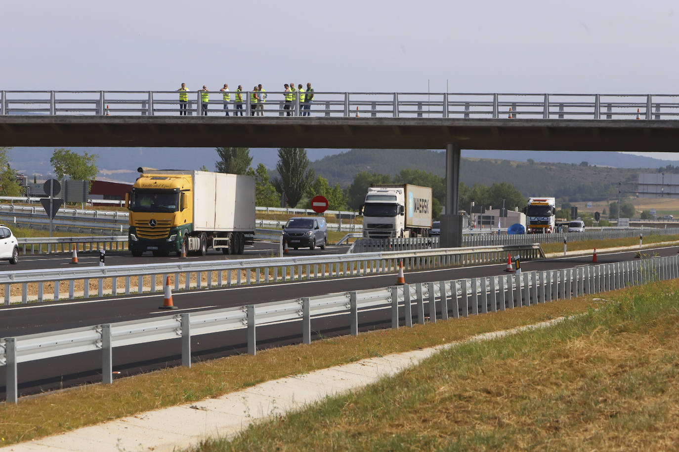 Estreno de la autovía desde Álava hacia Rioja Alavesa