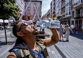 Una masa de aire africano pone a Álava en alerta amarilla por calor y riesgo de incendios