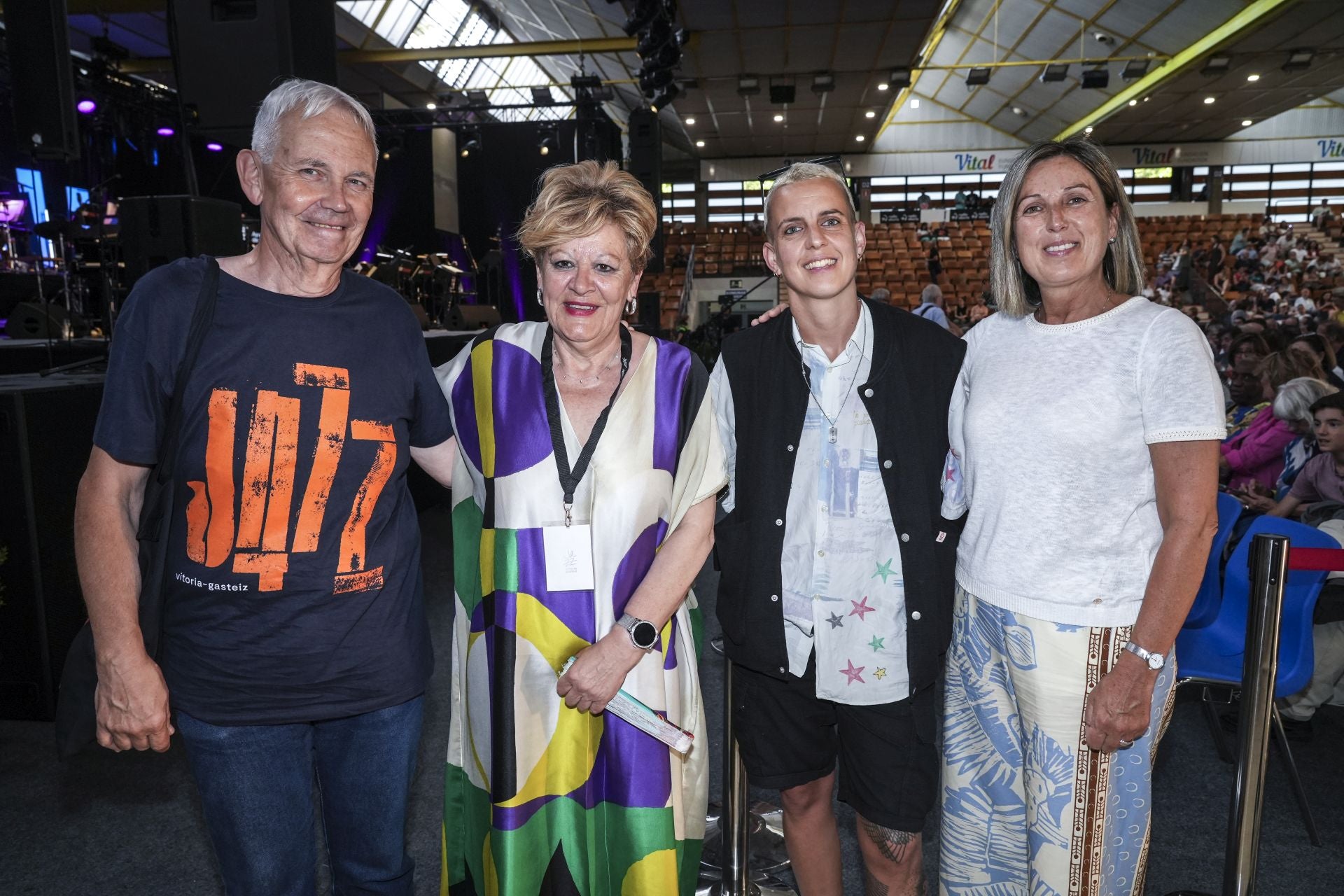 Baldo Martínez, Ana del Val, Clara Peya y Sonia Díaz de Corcuera. 