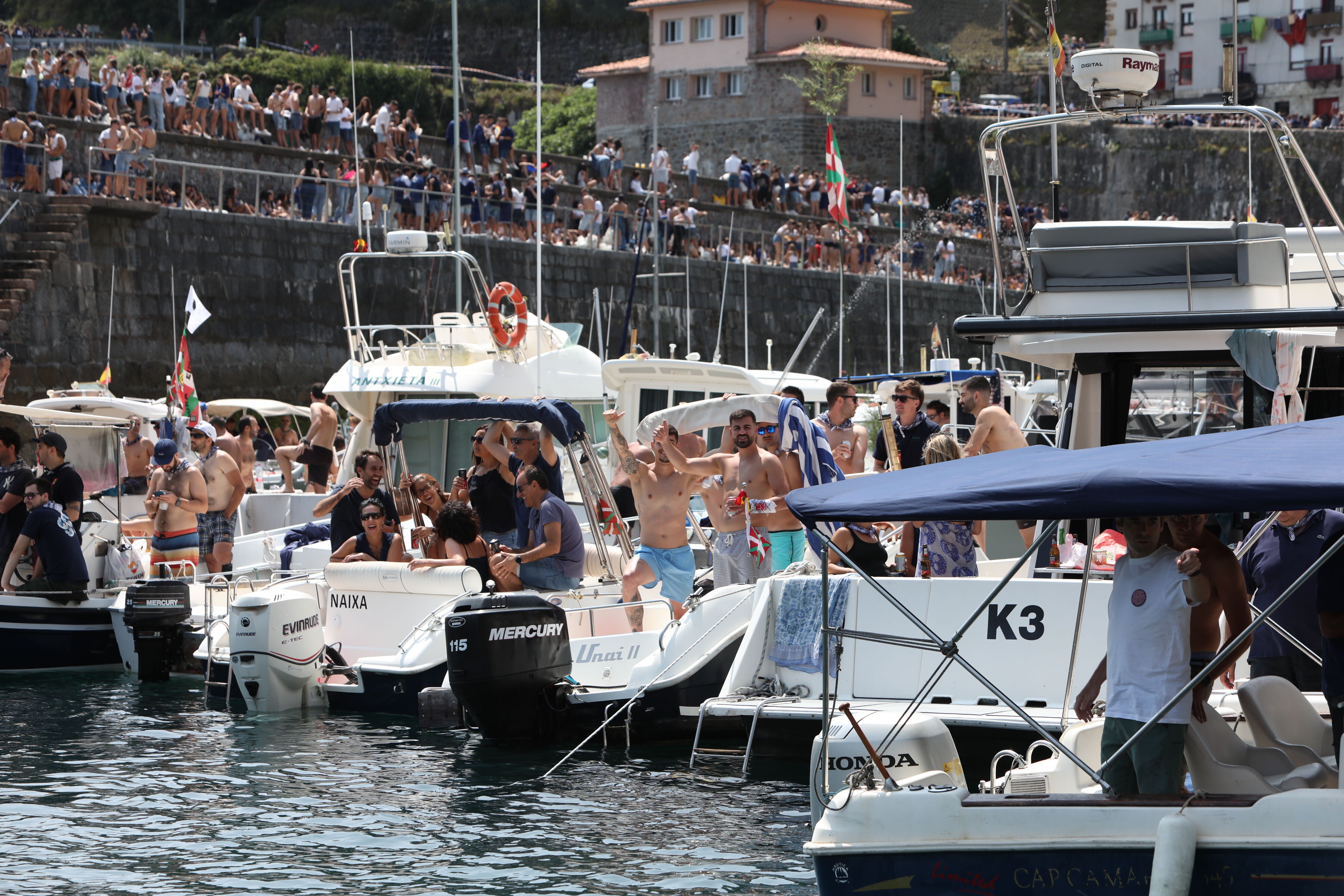 Las 'Madalenas' esperan congregar un año más a numeroso público en el puerto de Elantxobe.