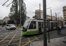 El futuro ramal de Zabalgana arrancará en la plaza Lovaina.