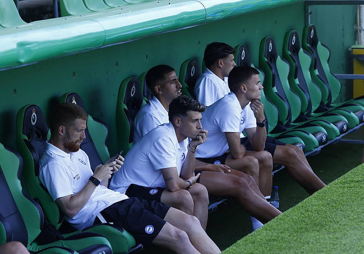 Abqar, en el banquillo del Sardinero.