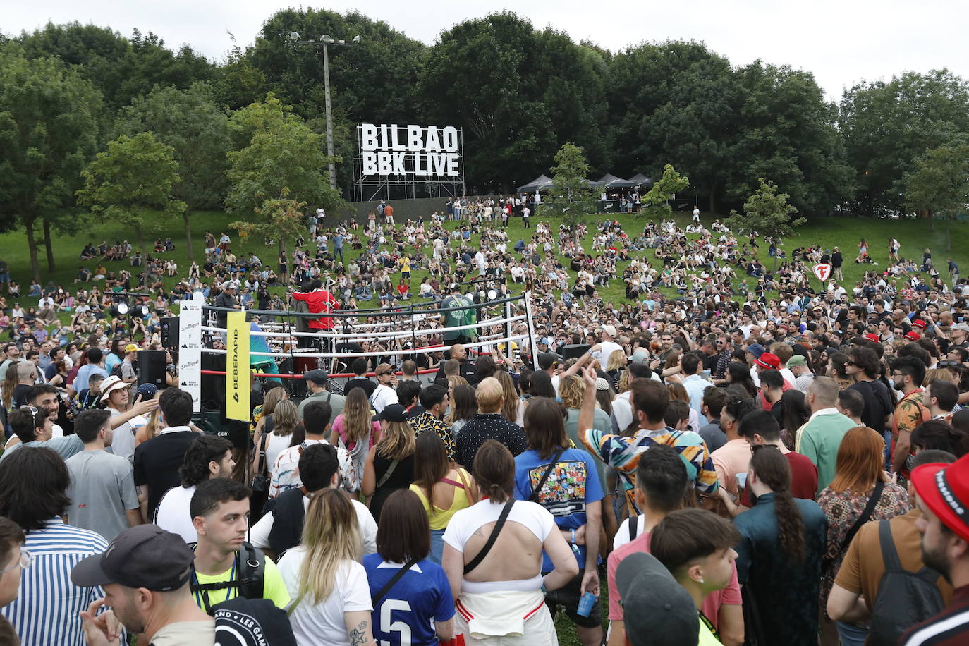 Ambiente en el Bilbao BBK Live Festival