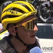 Las excusas de Marc Soler tras increpar a un motorista en el Tour de Francia