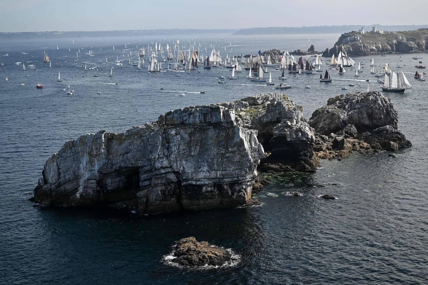 El Festival Marítimo de Brest vuelve a impresionar con sus barcos de época