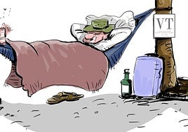 La tira de Cerrajería y los pisos turísticos de Vitoria